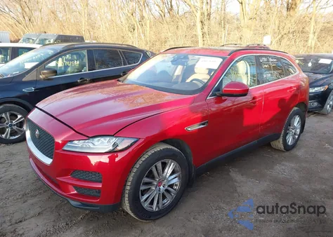 2017 Jaguar F-Pace 35T Prestige из США, поврежденный, VIN SADCK2BV6HA499327